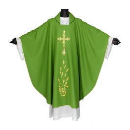 Casula con Croce e Spighe