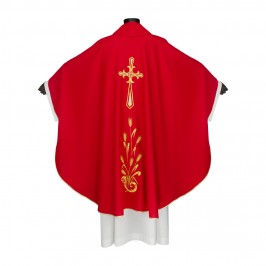 Casula con Croce e Spighe