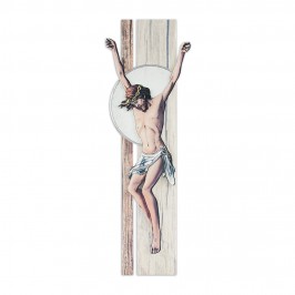 Crocifisso Moderno con Sagoma di Cristo