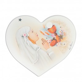 Quadretto Cuore Prima Comunione