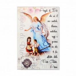 Quadretto in Legno Angelo di Dio