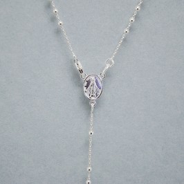 Rosario Collana in argento