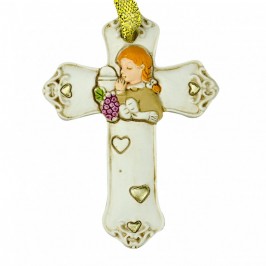 Croce in Resina per Comunione Bimba