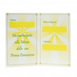 Ciondolo Croce Prima Comunione