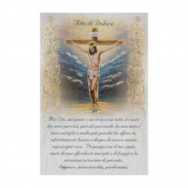 Pergamena Atto di Dolore