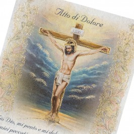 Pergamena Atto di Dolore