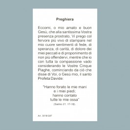 Santino Gesù Crocifisso in...