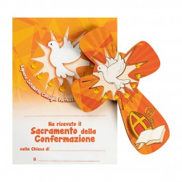 Croce con Diploma per la Cresima