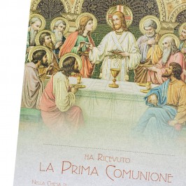 Cartoncino in Carta Pergamena per la Comunione