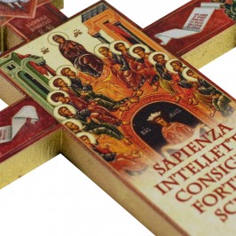 Croce Legno Ricordo Cresima