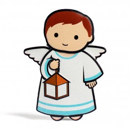 Magnete Angelo con Lanterna