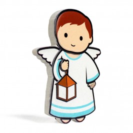 Magnete Angelo con Lanterna