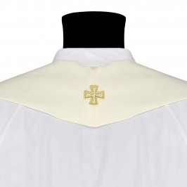 Piviale con Ricami Calice, Spighe e JHS