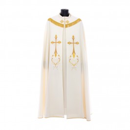 Piviale Ricamo Croce Stilizzata