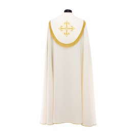 Piviale Ricamo Croce Stilizzata