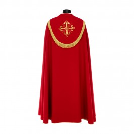 Piviale Ricamo Croce Stilizzata