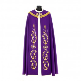 Piviale con Ricami Floreali