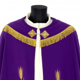 Piviale con Ricami Floreali