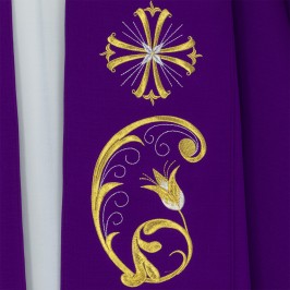 Piviale con Ricami Floreali