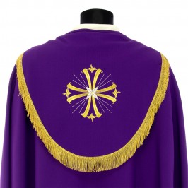 Piviale con Ricami Floreali