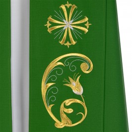 Piviale con Ricami Floreali