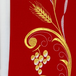 Piviale con Ricami Floreali