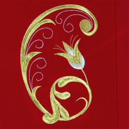 Piviale con Ricami Floreali