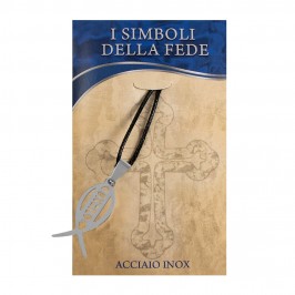 Pendente in Acciaio Pesce Jesus