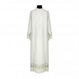 Camice Avorio con Tramezzo Macramè