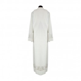 Camice Avorio con Tramezzo Macramè