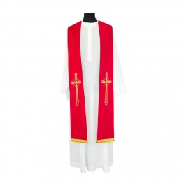 Stola Bicolore Ricamata