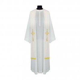 Stola per Sacerdote con Croce Ricamata
