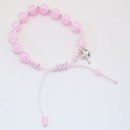 Bracciale Shamballa Rosa