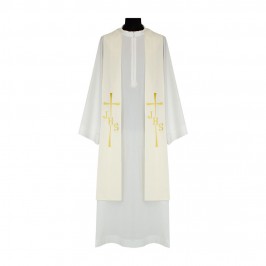 Stola per Sacerdote con Croce Ricamata