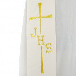 Stola per Sacerdote con Croce Ricamata