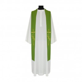 Stola per Sacerdote con Croce Ricamata