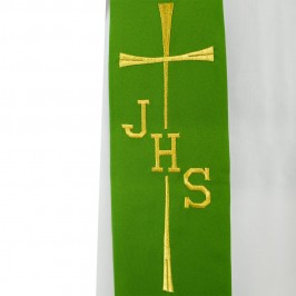 Stola per Sacerdote con Croce Ricamata