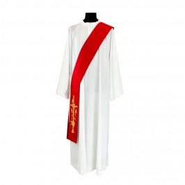 Stola da Diacono Ricamata