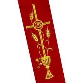 Stola da Diacono Ricamata