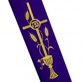 Stola da Diacono Ricamata