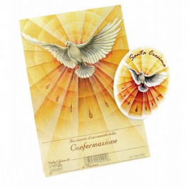 Confezione Pergamena Cresima