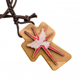 Croce Legno Ulivo Cresima