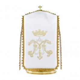 Copri Pisside con Ricamo Mariano