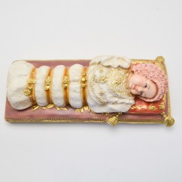 Maria Bambina resina cm. 30