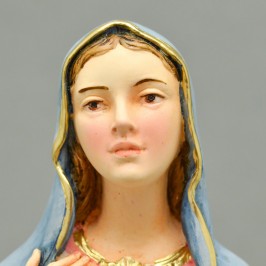 Sacro Cuore di Maria resina cm. 27