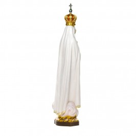 Statua Madonna di Fatima in Legno
