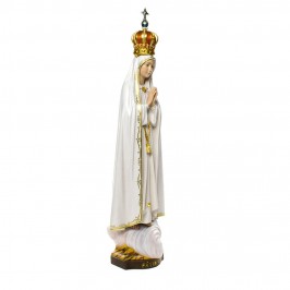 Statua Madonna di Fatima in Legno