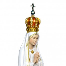 Statua Madonna di Fatima in Legno
