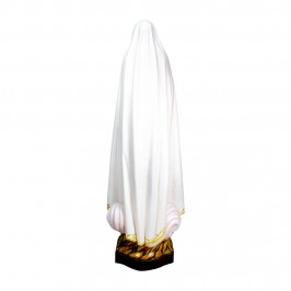 Statua Madonna di Fatima con Corona in Legno