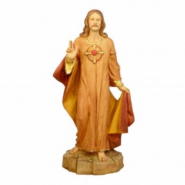 Statua Sacro Cuore di Gesù Fontanini